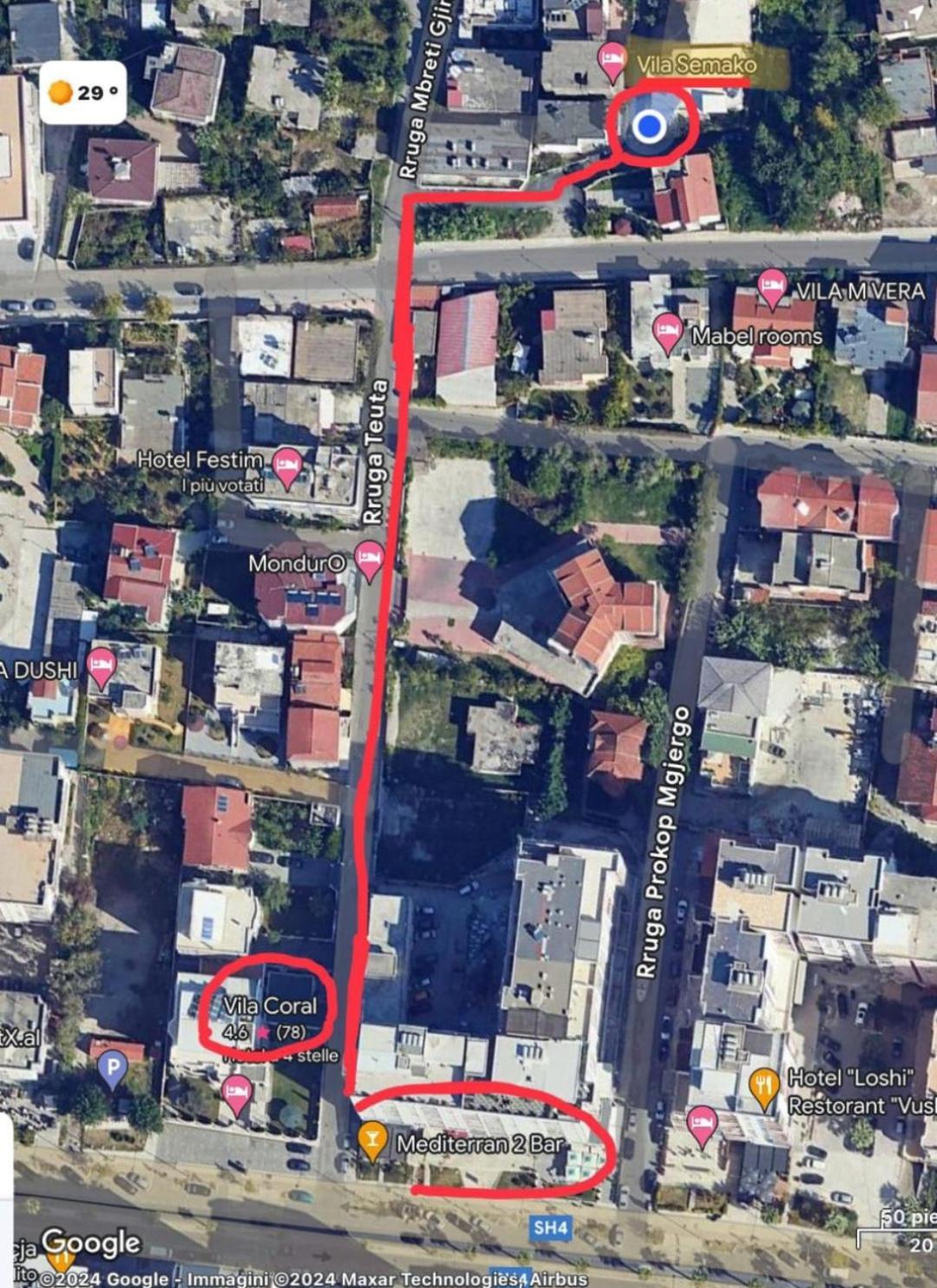 Vila Semako Durres Ngoại thất bức ảnh